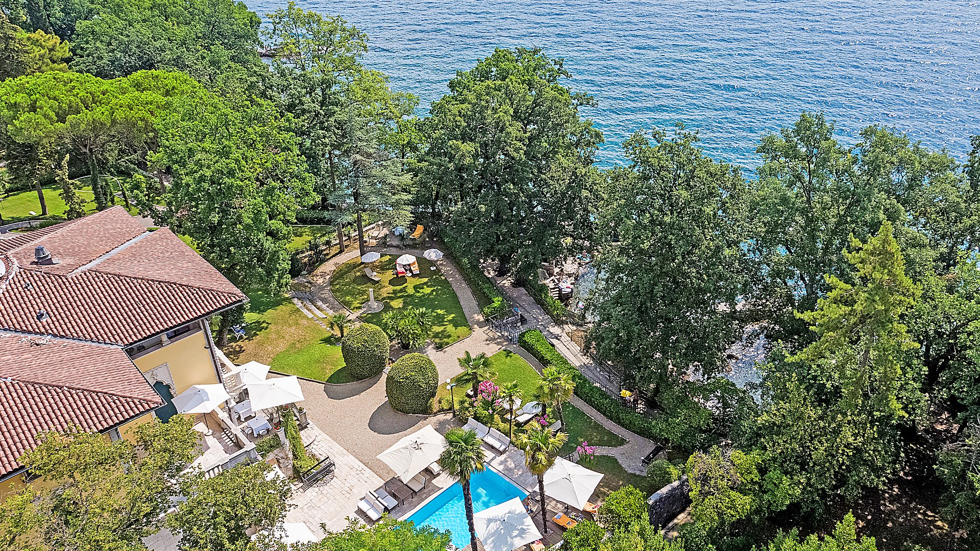 Villa Astra an der Opatija Riviera