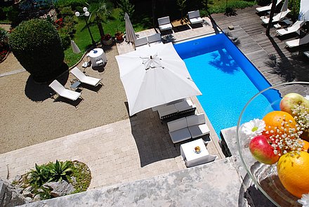 Blick auf den Pool Blick auf den Pool
