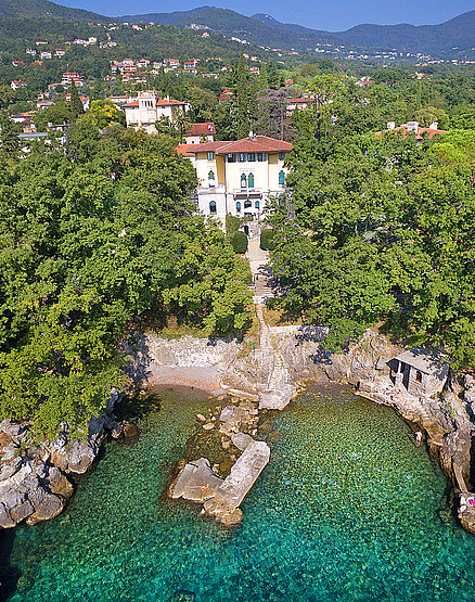 Historische Villa direkt in der Kvarner Bucht Historische Villa direkt in der Kvarner Bucht