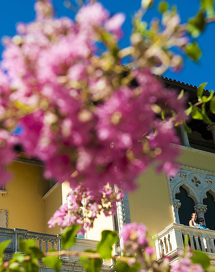 Balkon der Villa Astra Balkon der Villa Astra